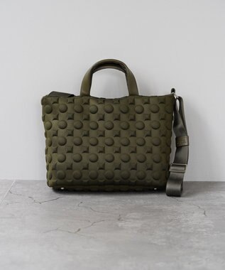 MIYABIYA 【撥水加工】La quoh with kirakaracho 2wayトート 鶯（カーキ）