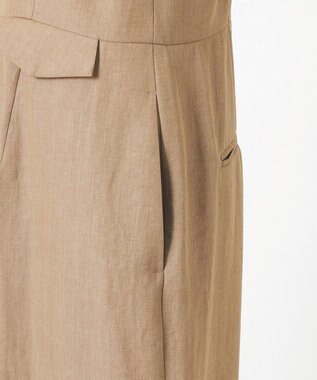 23区 L 【GOLD LABEL】ナチュラルシャンブレー オールインワン ベージュ系