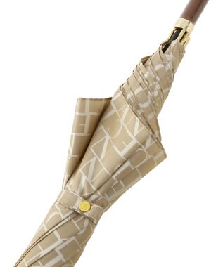 MOONBAT LANVIN COLLECTION 長傘 カチオンジャカード ベージュ