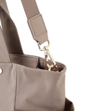 TOCCA 【撥水・A4サイズ対応】ALINE NYLONTOTE M  ナイロントートバッグ ベージュ系