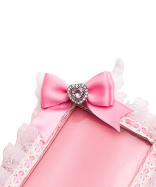 WEGO 【痛バ＆推し活グッズ】エンジェルリボンホロチケホルダー ライトピンク