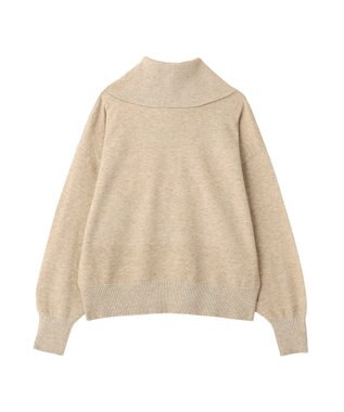 YECCA VECCA オフタートルネックニット Beige