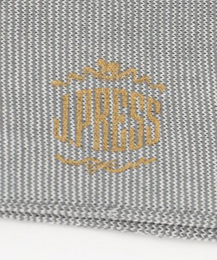 J.PRESS MEN 【定番】ハイゲージボーダーソックス ライトグレー系