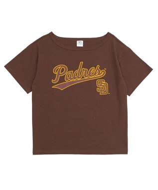 WEGO 別注MLBオフショルビッグT 柄3