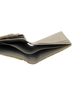 LANVIN en Bleu メラニー 二つ折りBOX財布 グレージュ