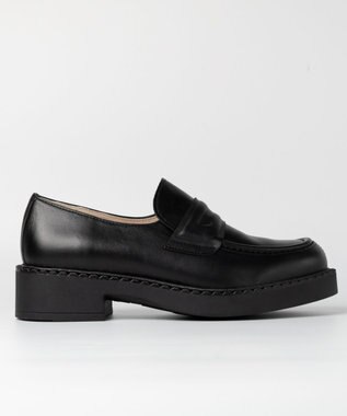 BONTRE 【BONTRE/ボントレ】パフィーベルトローファー/40751-US ブラック