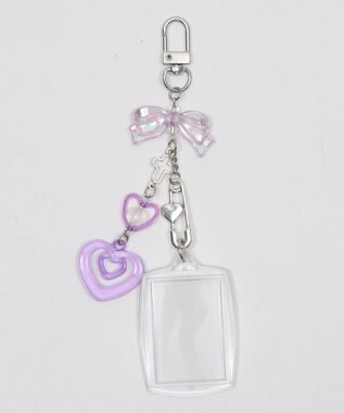 WEGO 【痛バ＆推し活】ビーズIDフォトケースキーホルダー