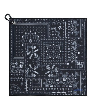 MOONBAT エスタ (estaa) くっつきタオル バンダナ ブラック