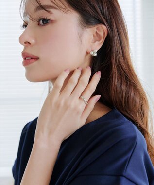 Tiaclasse 【選べる２タイプ・金属アレルギー対応】フルーツパールピアス シルバーB