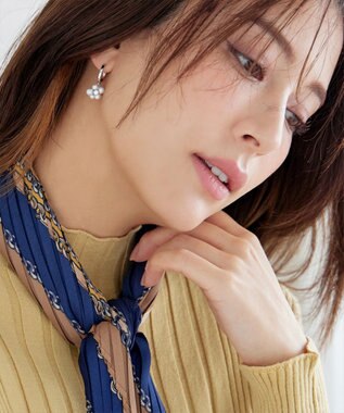 Tiaclasse 【選べる２タイプ・金属アレルギー対応】フルーツパールピアス シルバーA