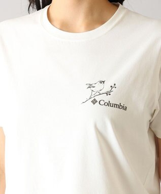 Columbia Columbia/ ウィメンズタイムトゥートレイルグラフィックショートスリーブTシャツ /コロンビア Sea Salt