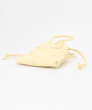 23区 【CLASSY.6月号掲載】ADDCULUMN フェイクレザー ショルダーバッグ ライトイエロー系