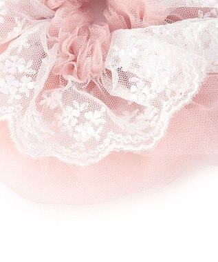 Chacott オーナメントシュシュ ベビーピンク