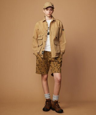 JOSEPH ABBOUD MOUNTAIN 【CREA掲載・ECO撥水・軽量】Teemu Jarviコラボシャツ ベージュ系