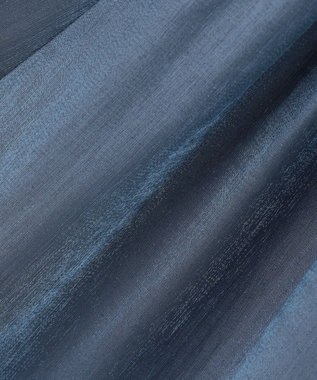 Feroux 【ONWARD CROSSET MAG掲載・セットアイテム】バックギャザーシャイニーセット ワンピース ネイビー系