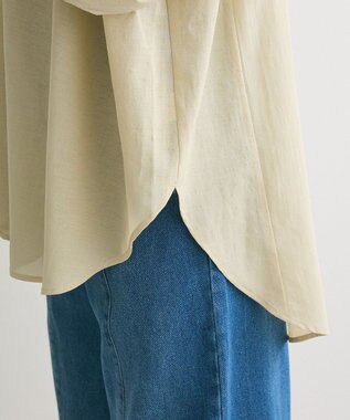 Green Parks シャーリングボリュームチュニック Olive