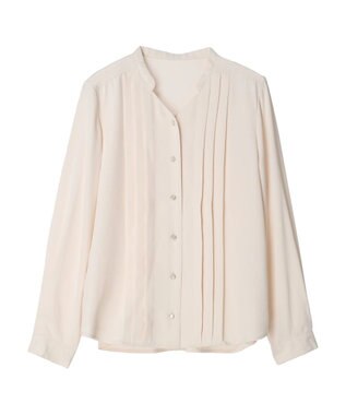 earth music&ecology タックブラウス Off White