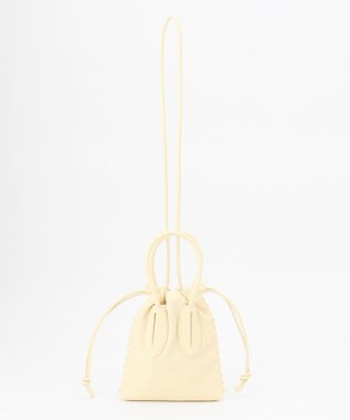 23区 【CLASSY.6月号掲載】ADDCULUMN フェイクレザー ショルダーバッグ ライトイエロー系