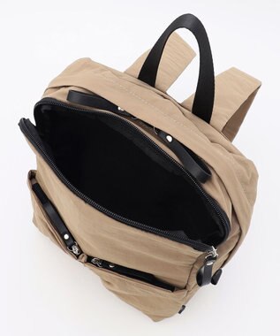 LA BAGAGERIE 【MONICA】フロントポケットバックパック グレージュ