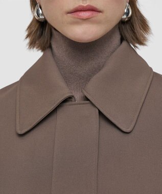 JOSEPH コンフォートキャディー　クロップドジャケット Mushroom