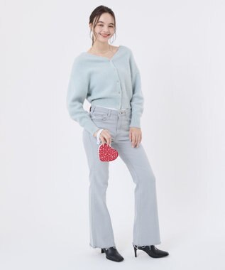 LeSportsac HEART WRISTLET/レッドミニハーツホワイト レッドミニハーツホワイト