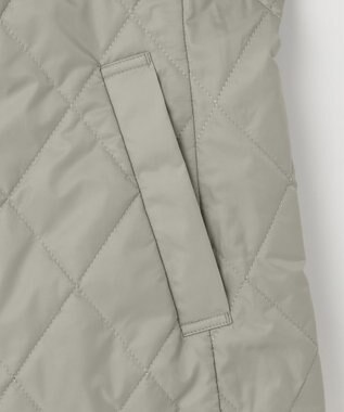 J.PRESS LADIES 【洗える】スパンライクナイロンタッサー フーデット コート キャメル系