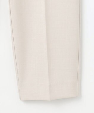 Feroux 【洗える】マリンテーパードパンツ アイボリー系