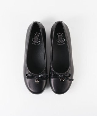 BONTRE 【BONTRE/ボントレ】レザーバレエシューズ/50301-VA ブラック