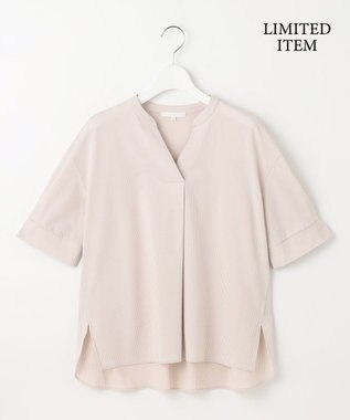 自由区 【WEB限定・洗える】サッカージャージー カットソー ベージュ