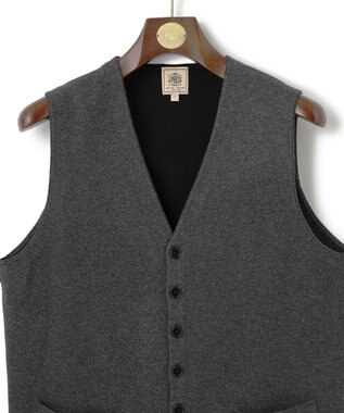 J.PRESS MEN 【KING SIZE】【ストレッチ性 / イージーケア】【FLEX YARN】ハイゲージニットベスト グレー系7