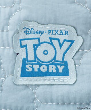 earth music&ecology 【予約】チャーム付キルティングショルダー/TOY STORY サックスブルー