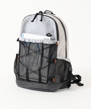 JOSEPH ABBOUD MOUNTAIN 【軽量/ECO撥水/サスティナブル素材/男女兼用】リサイクルリップストップ バックパック 21L ブラック系