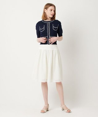 TOCCA 【消臭】BEACH VOLLEYBALL スカート アイボリー系