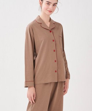 une nana cool 【綿混】ラスティック天竺パジャマ MADE WITH LIBERTY FABRIC OC