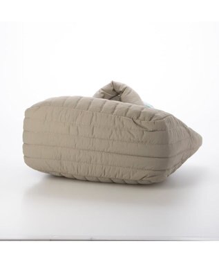 UNBILLION 【テレビ ドラマ着用アイテム】カシュカシュ cachecache / 親子キルティング刺繍トートバッグ ライトグレー