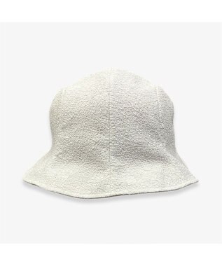 林八百吉商店 un chapeau  シャーリングチューリップハット アイボリー