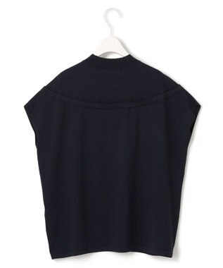 接触冷感・UVケア・洗える】 VIS/NYハイゲージ モックネックプル