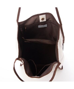 UNBILLION 【テレビ ドラマ着用アイテム】カシュカシュ cachecache / アソート柄刺繍トートバッグ ライトグレー