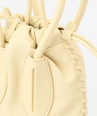 23区 【CLASSY.6月号掲載】ADDCULUMN フェイクレザー ショルダーバッグ ライトイエロー系