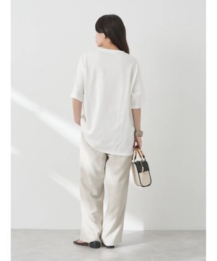 earth music&ecology フォトチュニックＴ Off White