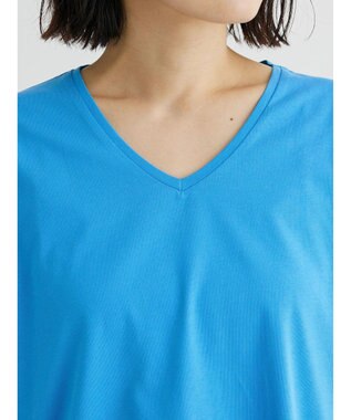 Green Parks 汗じみ防止ＶネックＴシャツ Brown