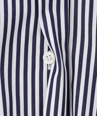 BEIGE， BAILLEUL / ロングシャツ Navy Stripe
