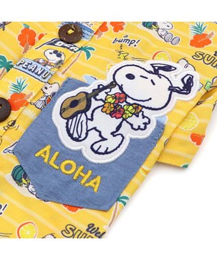 PET PARADISE スヌーピー サマー アロハシャツ 小型犬 イエロー