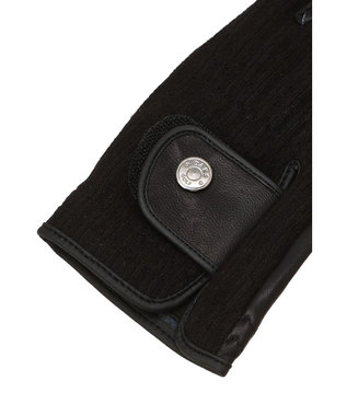 DAKS 【DAKS GOLF】 ニット＆シープレザーグローブ ブラック