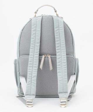 LA BAGAGERIE 【MONICA】13ポケットナイロンリュック ライトグレー