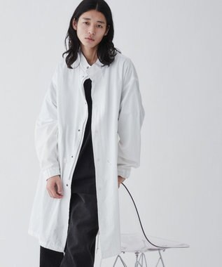 WEGO 【ユニセックス着用ITEM】サイドスリットモッズコート ホワイト