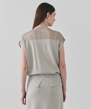 BEIGE， NADIA / シアーコンビ ストレッチニット