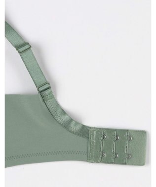 une nana cool 小さく見せるブラ　ミニマイザーブラ　シンプル オリーブ系