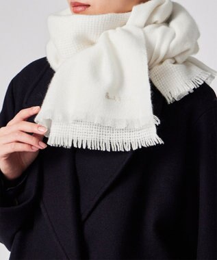 Paul Smith ダブルフェイス カシミヤ ドビー スカーフ
