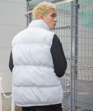 WEGO パテッドベスト ホワイト